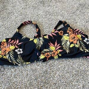 Modcloth Floral Bikini Top